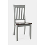 Decatur Lane Grey/Autumn Brown Dining Table w/ 4 Chairs, Bench
