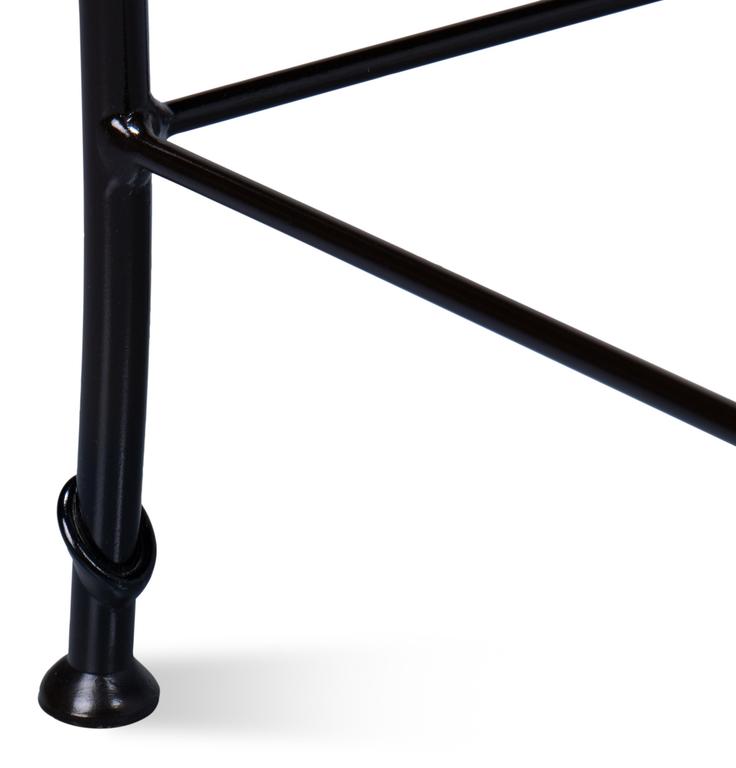 Botanical Brown Leather Box On Stand