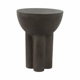 Upland Dark Gray Concrete Contemporary End Table