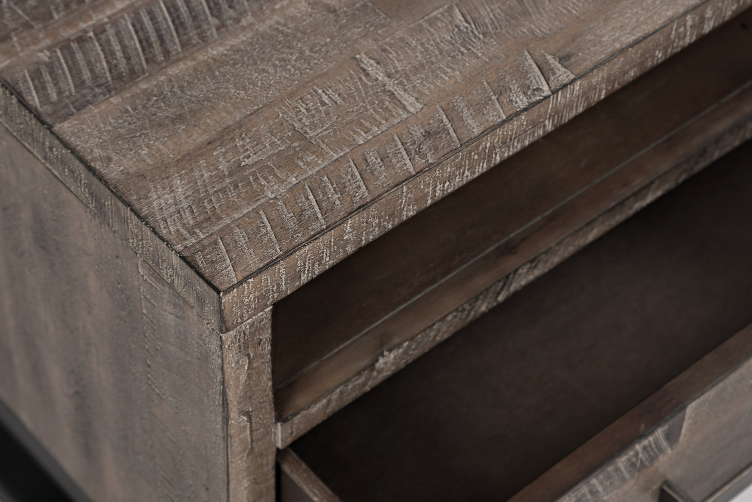 East Hampton Distressed Grey Cocktail Table