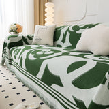 Chenille Sofa Cover Blanket, Couch Cover Blanket Throws for Couches Living Room Furniture Throw Covers