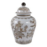 Dougalton Brown/White Chinoiserie