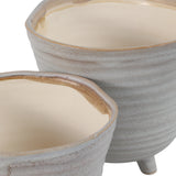 Rexdale Ivory Planters (Set of 2)