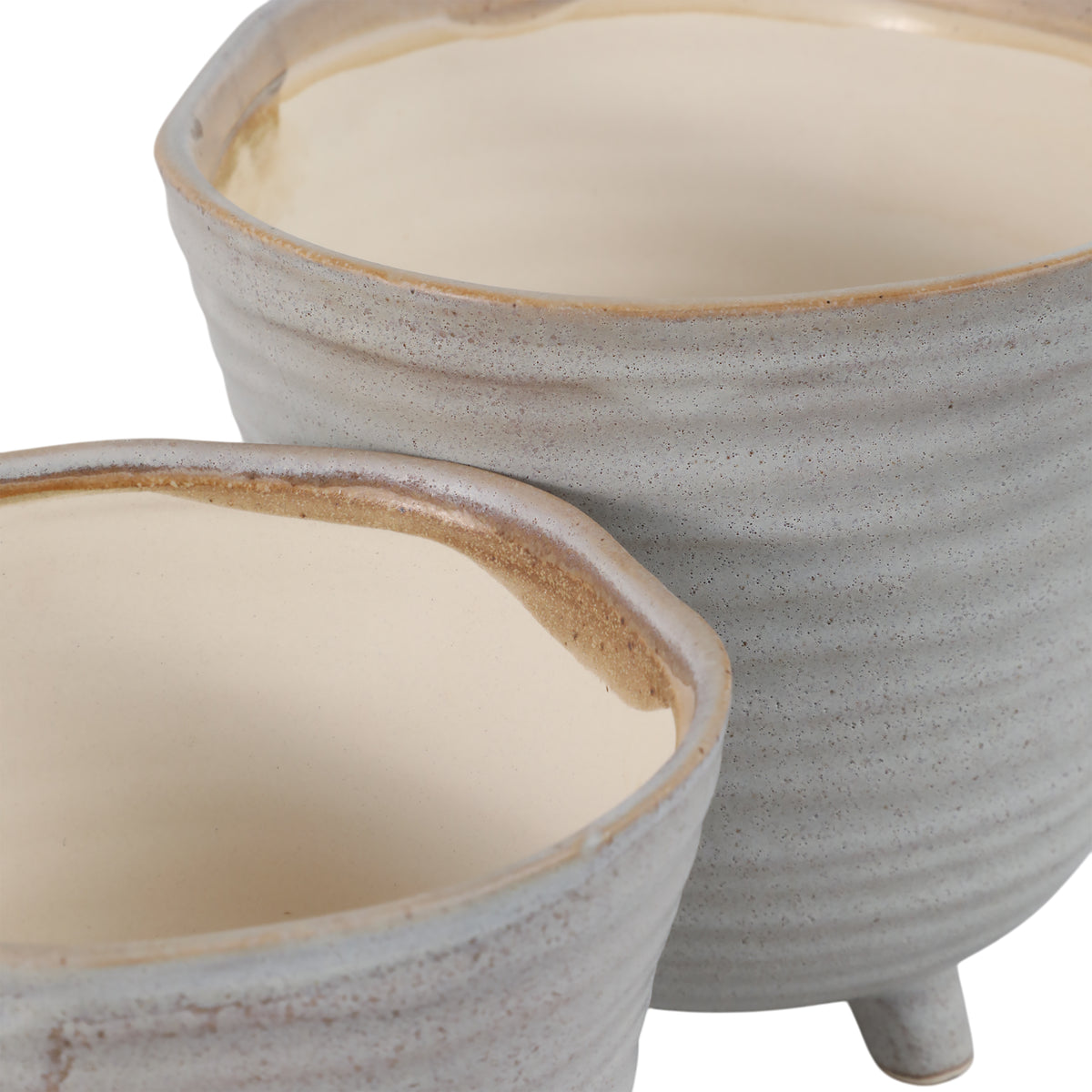 Rexdale Ivory Planters (Set of 2)