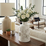 Clovervale White Vase