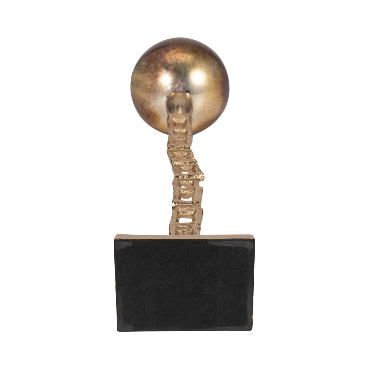 Monrovia Gold Medium Metal Tealight Holder with Base