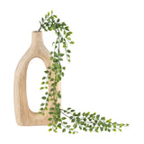 Independence Natural Wood Cut-Out Vase