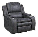 Wasatch Iron Fabric Power Lift Recliner