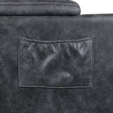 Wasatch Iron Fabric Power Lift Recliner