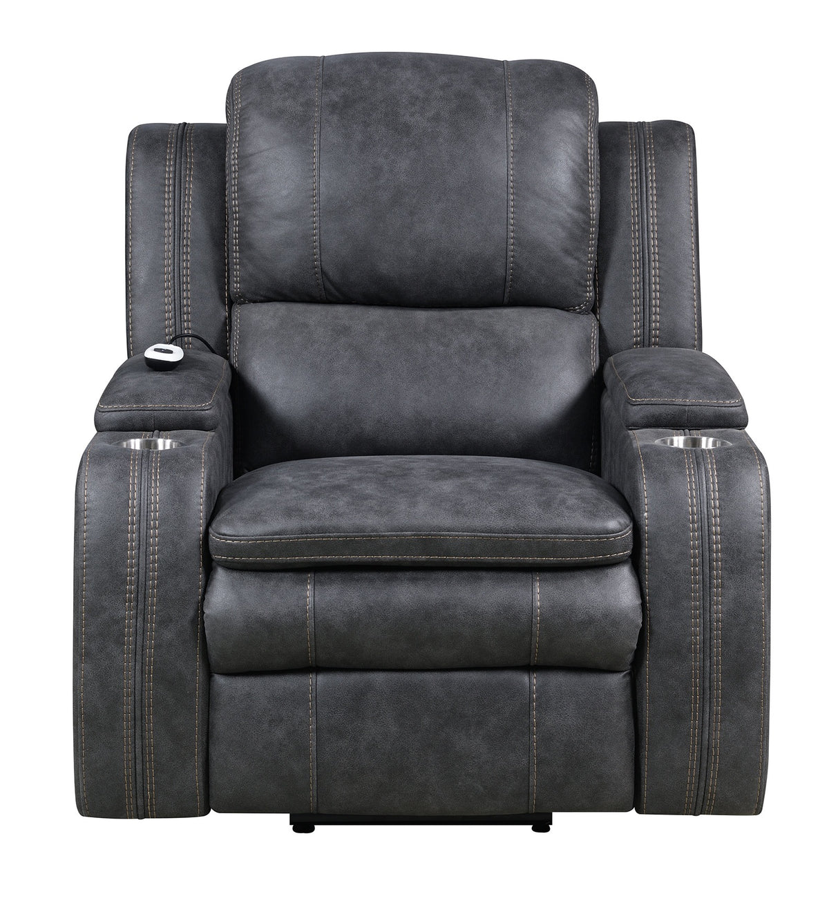 Wasatch Iron Fabric Power Lift Recliner