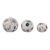 Tesswind Blue/Ivory Orbs (Set of 3)