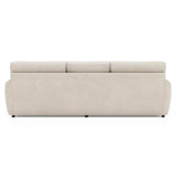 Cameron Brown Sofa Without Pillows