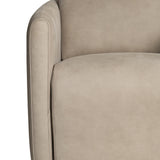 Livvy Taupe Power Motion Swivel Chair