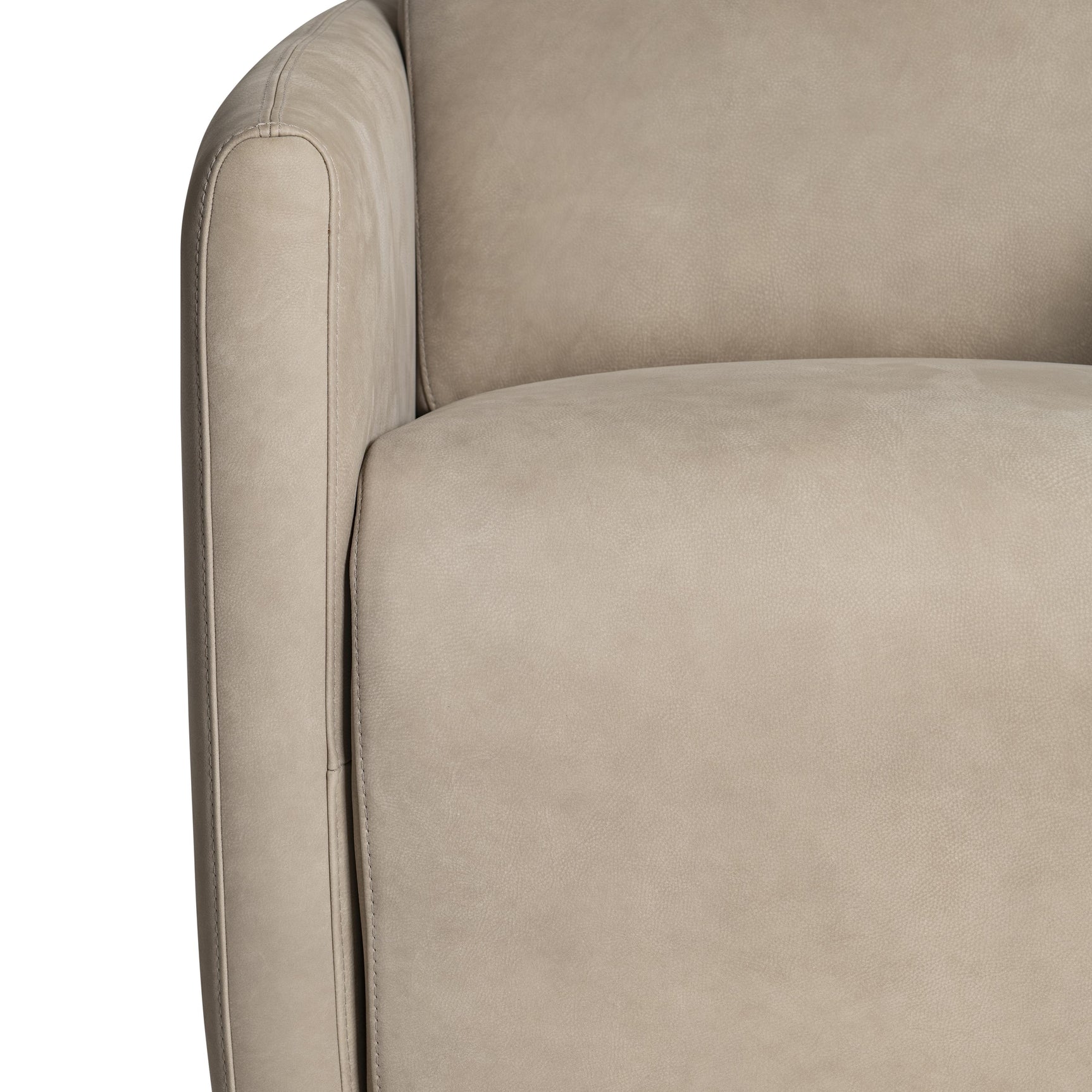 Livvy Taupe Power Motion Swivel Chair