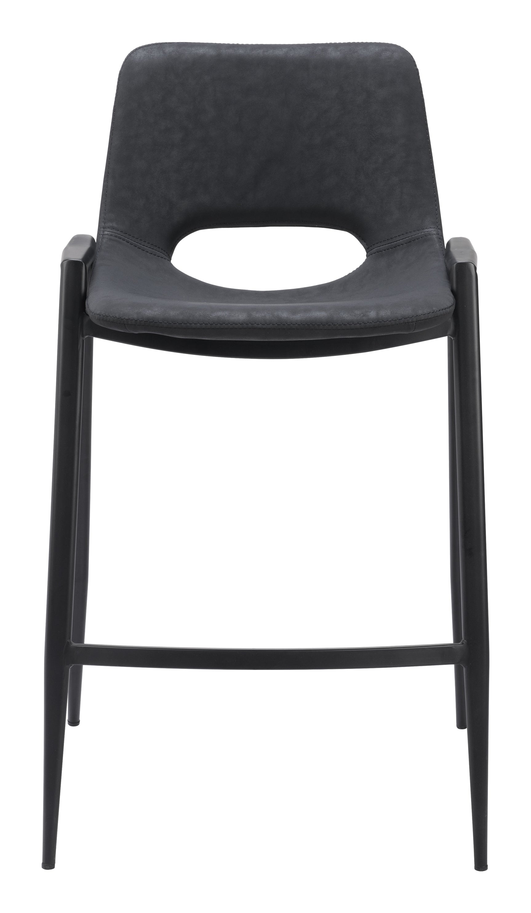 Desi Black Counter Stool (Set of 2)