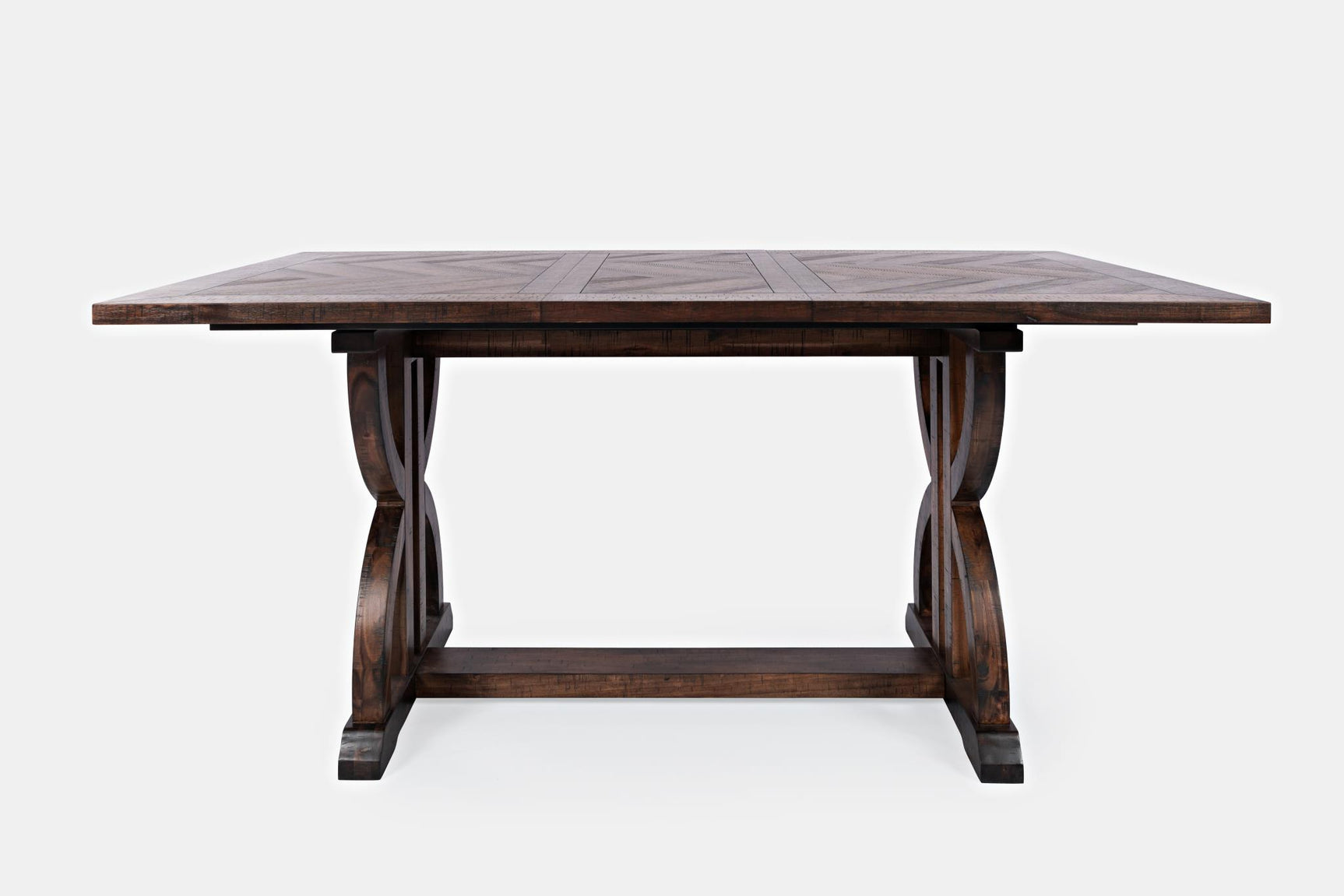 Fairview Oak Ext Dining Table w/ 4 Stools