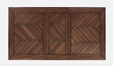 Fairview Oak Ext Dining Table w/ 4 Stools