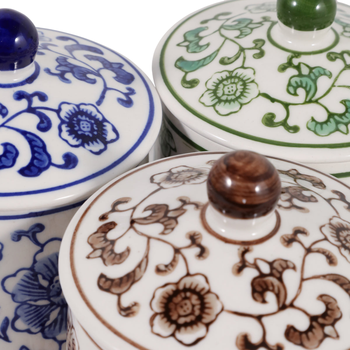 Adlerley Multicolor Jars (Set of 3)