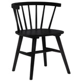 Decker Black 7-Piece 82-inch Rectangular Dining Set