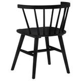 Decker Black 7-Piece 82-inch Rectangular Dining Set