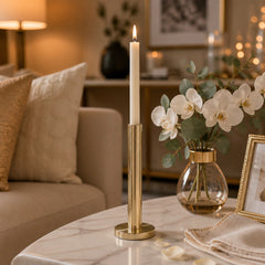 Corcoran Gold Large Sleek Taper Holder