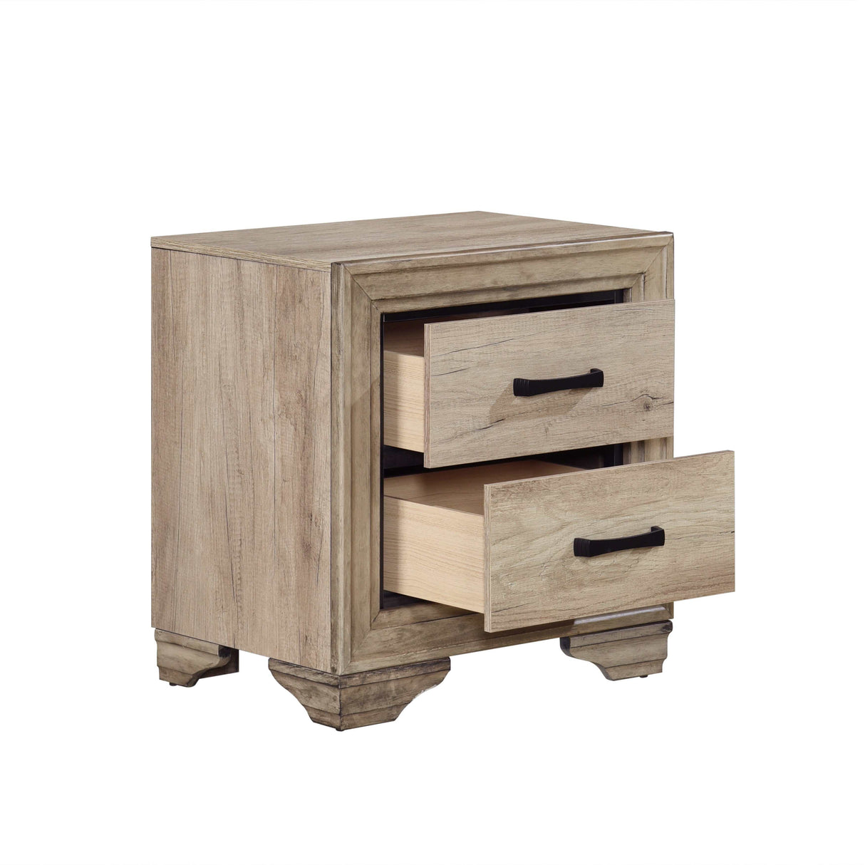 Lonan Natural Finish Nightstand - Ornate Home