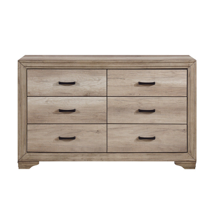 Lonan Tan 5pc Bedroom Set