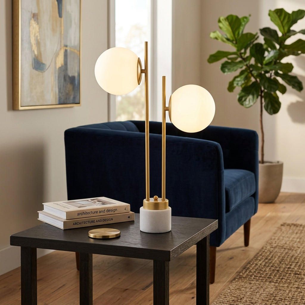 Reganwell Gold Lamp