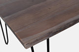Nature's Edge Slate/Grey 79 Dining Table w/ 4 Owen Chairs