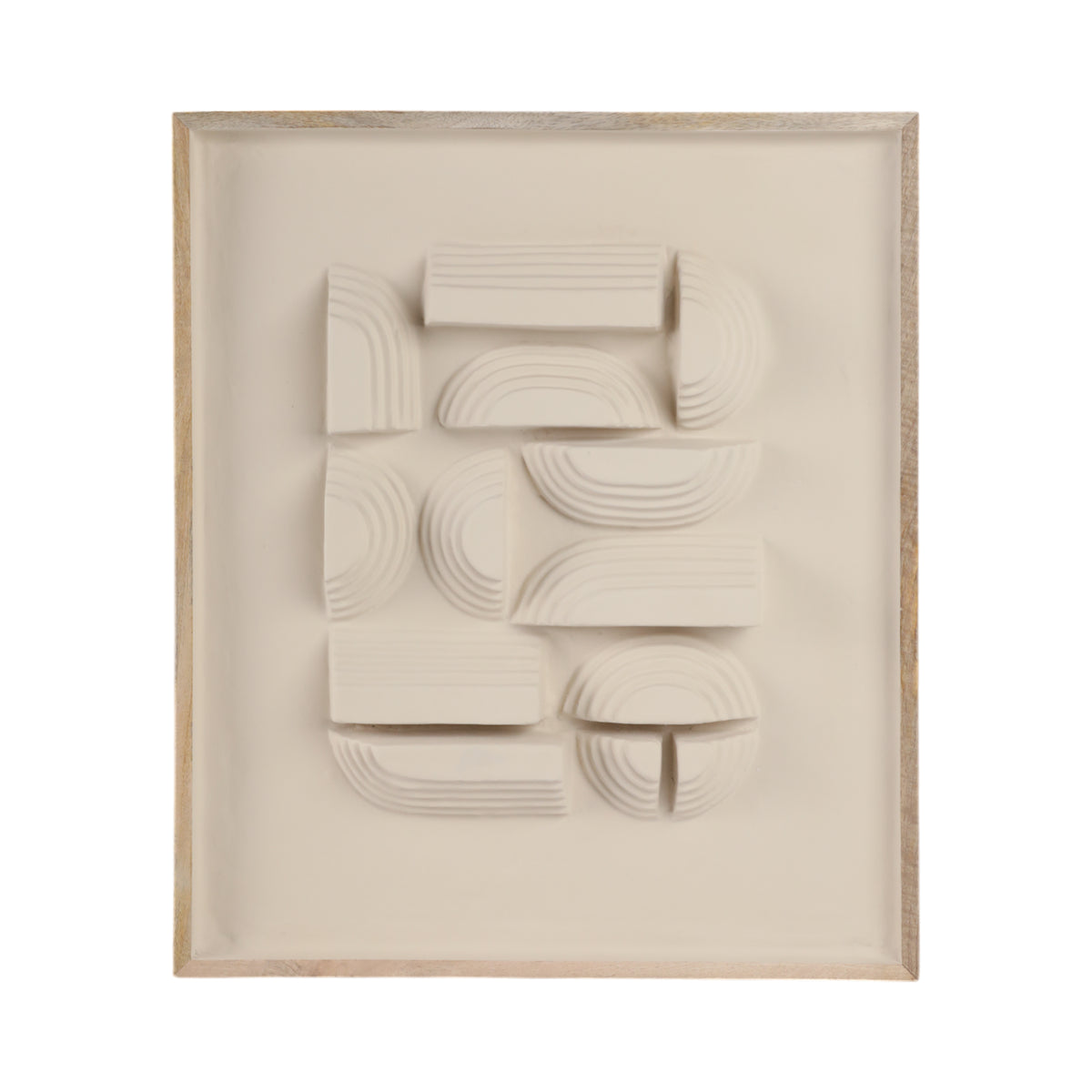 Layladale Ivory/Brown Wall Art