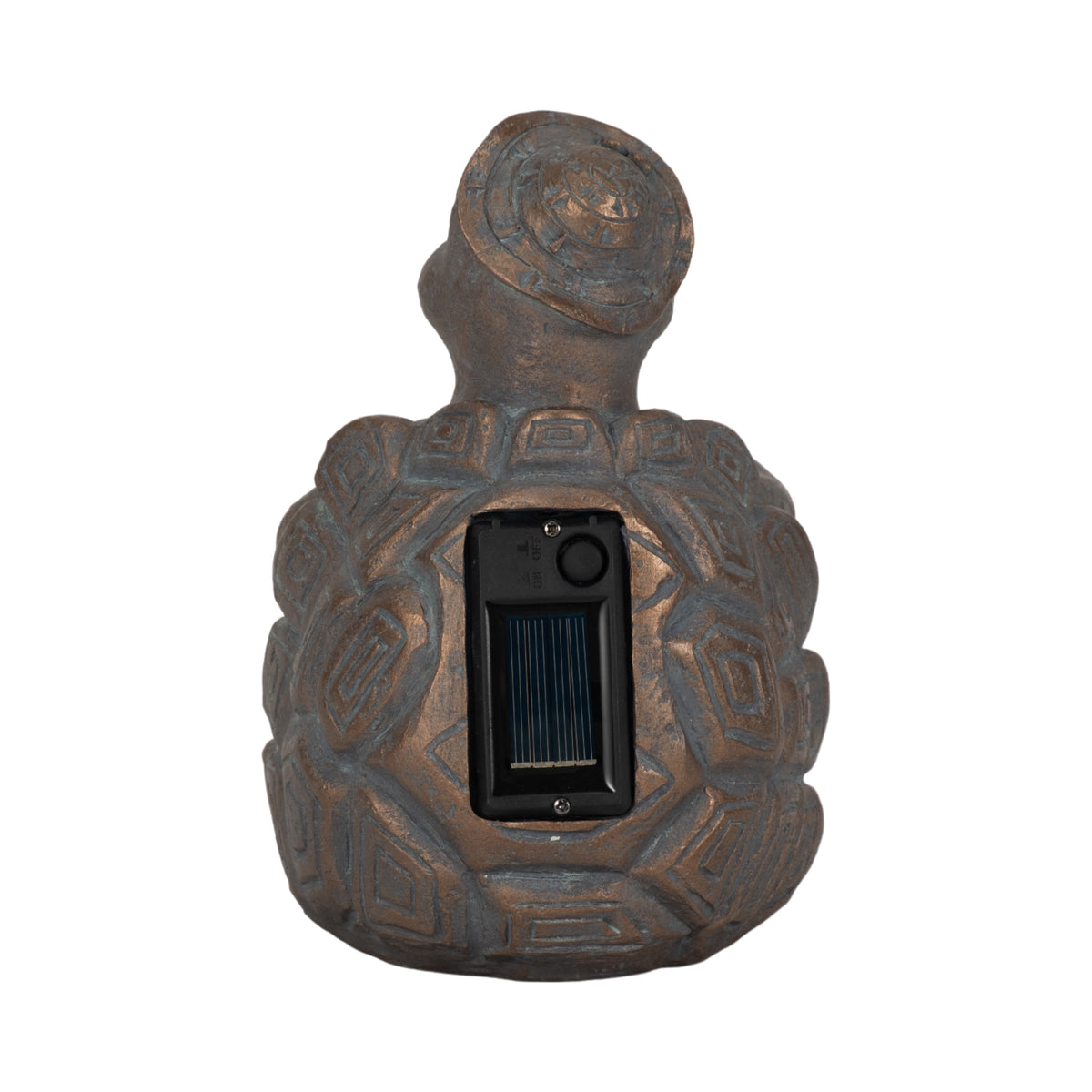 Orangetree Antique Copper Turtle Solar Orb