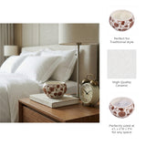 Glasgow Brown/White Neroli Basil Chinoiserie Candle