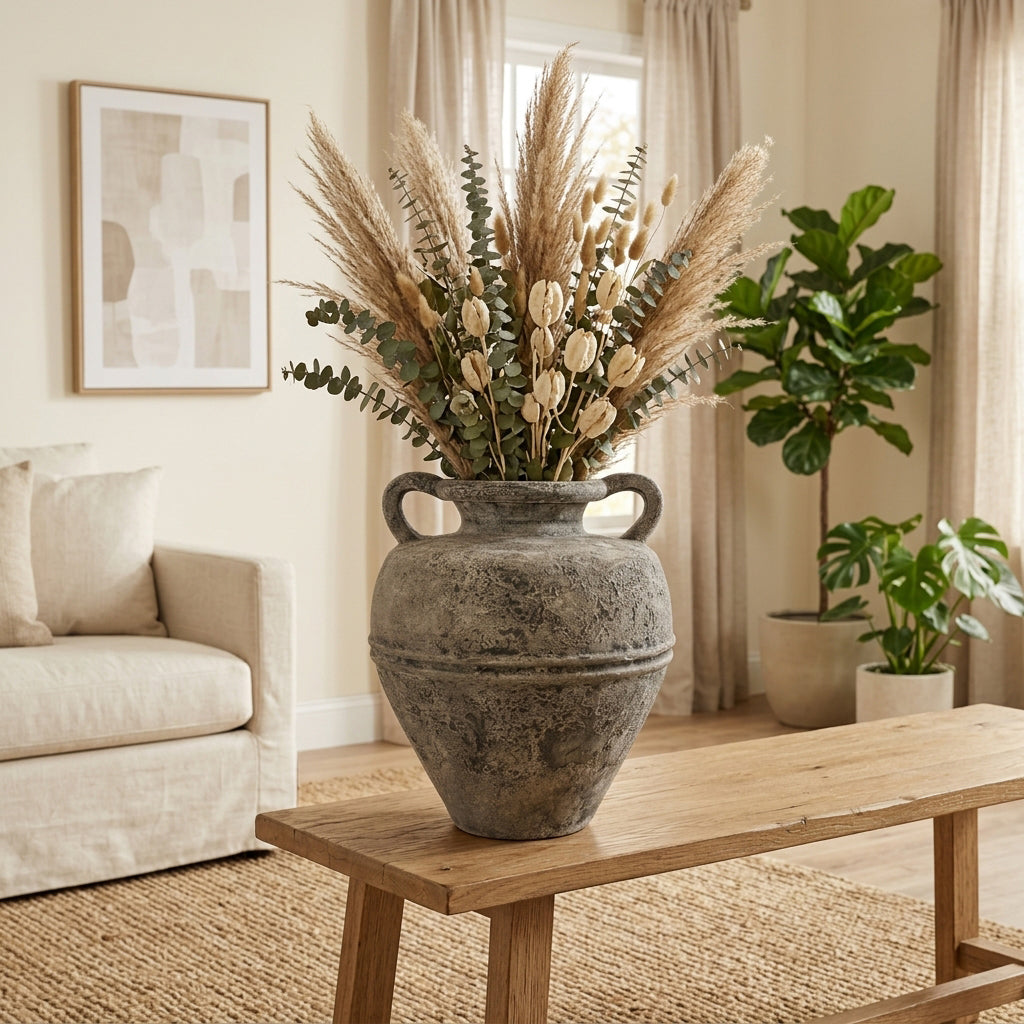 Darnelllake Tan/Brown Vase