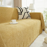 Chenille Herringbone Couch Protector Blanket, Stylish Throw Blankets for Couch and Couch Throw Cover