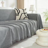 Chenille Herringbone Couch Protector Blanket, Stylish Throw Blankets for Couch and Couch Throw Cover