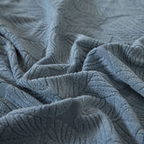 3D Jacquard Leaf Pattern Couch Slipcover, High Stretch Washable Textured Sofa Cover