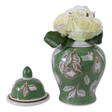 Jakeview Green/Brown/White Small Chinoiserie