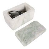 La Quinta Ivory/Green Marble Box