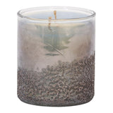Kellogg Smoke/Clear Warm Vanilla Bubble Glass Candle