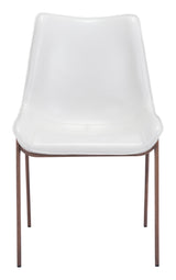 Magnus White & Walnut Dining Chair (Set of 2)