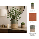 Frazercross Green/Brown Traditional Vase