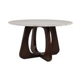 Devonmore Beige/Brown Coffee Table with Marble Top