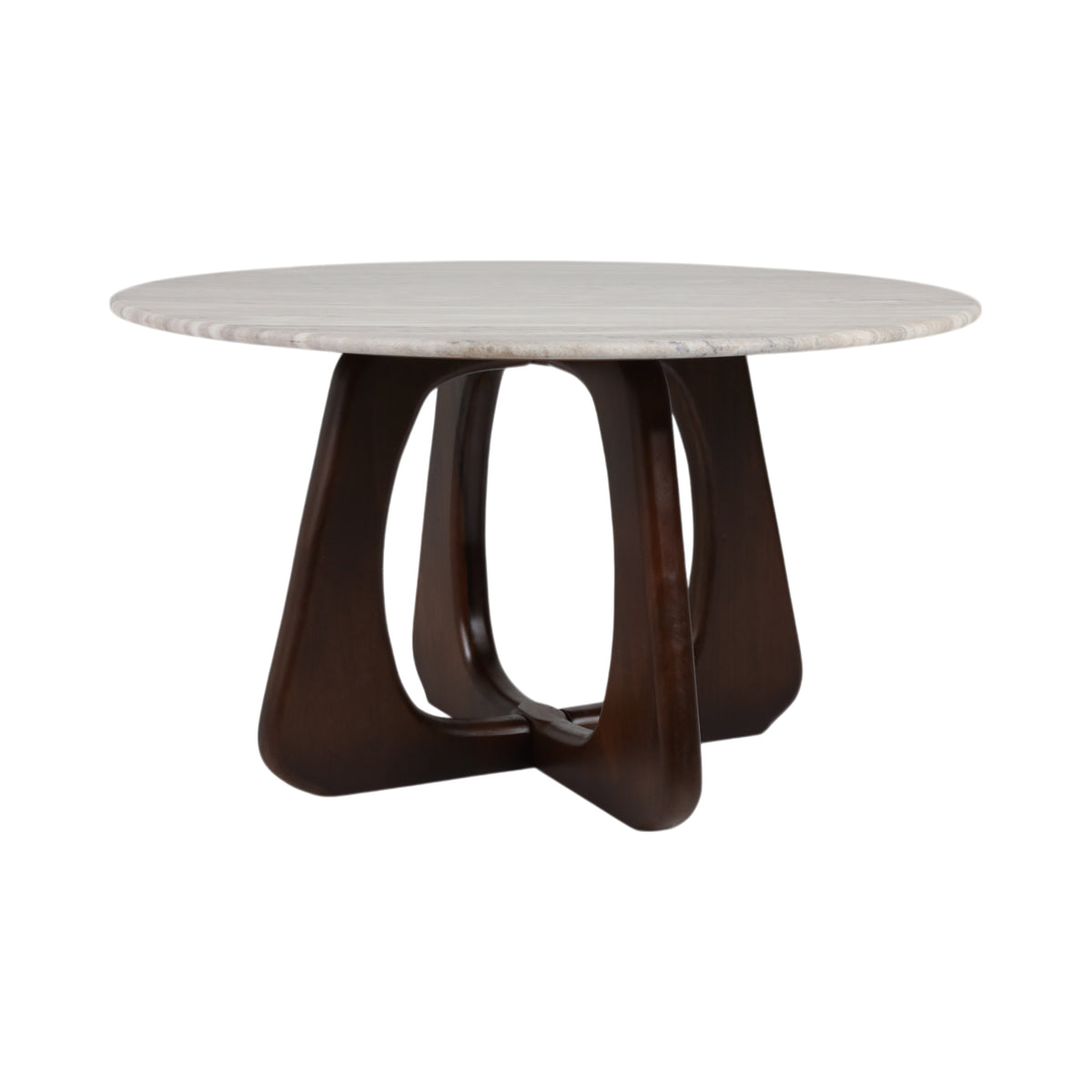Devonmore Beige/Brown Coffee Table with Marble Top