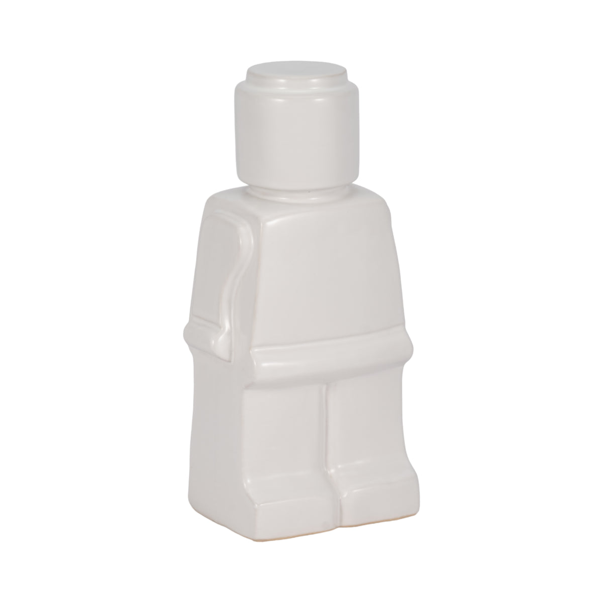 Rex Manor White Block Man Figure
