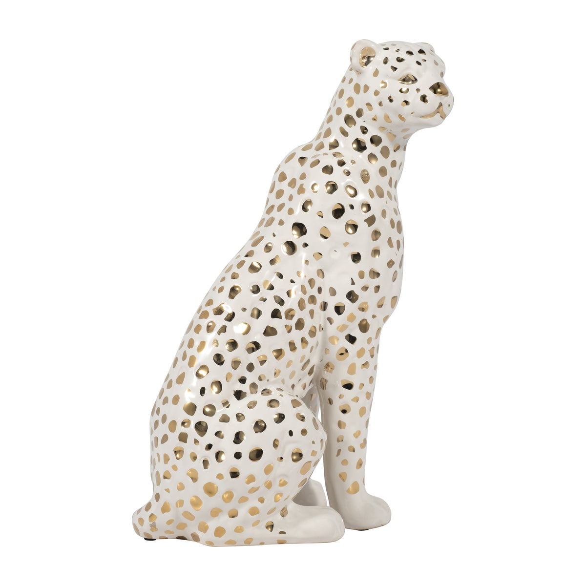 Trentonrun White/Gold Sitting Decor - 15878EC
