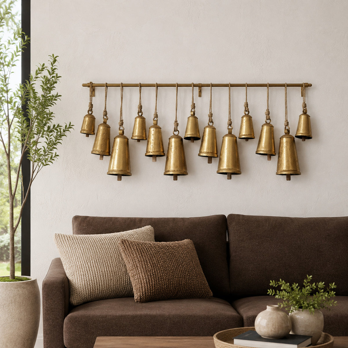 Durbanbrook Gold/Tan Wall Hanging