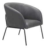 Quinten Vintage Gray Accent Chair
