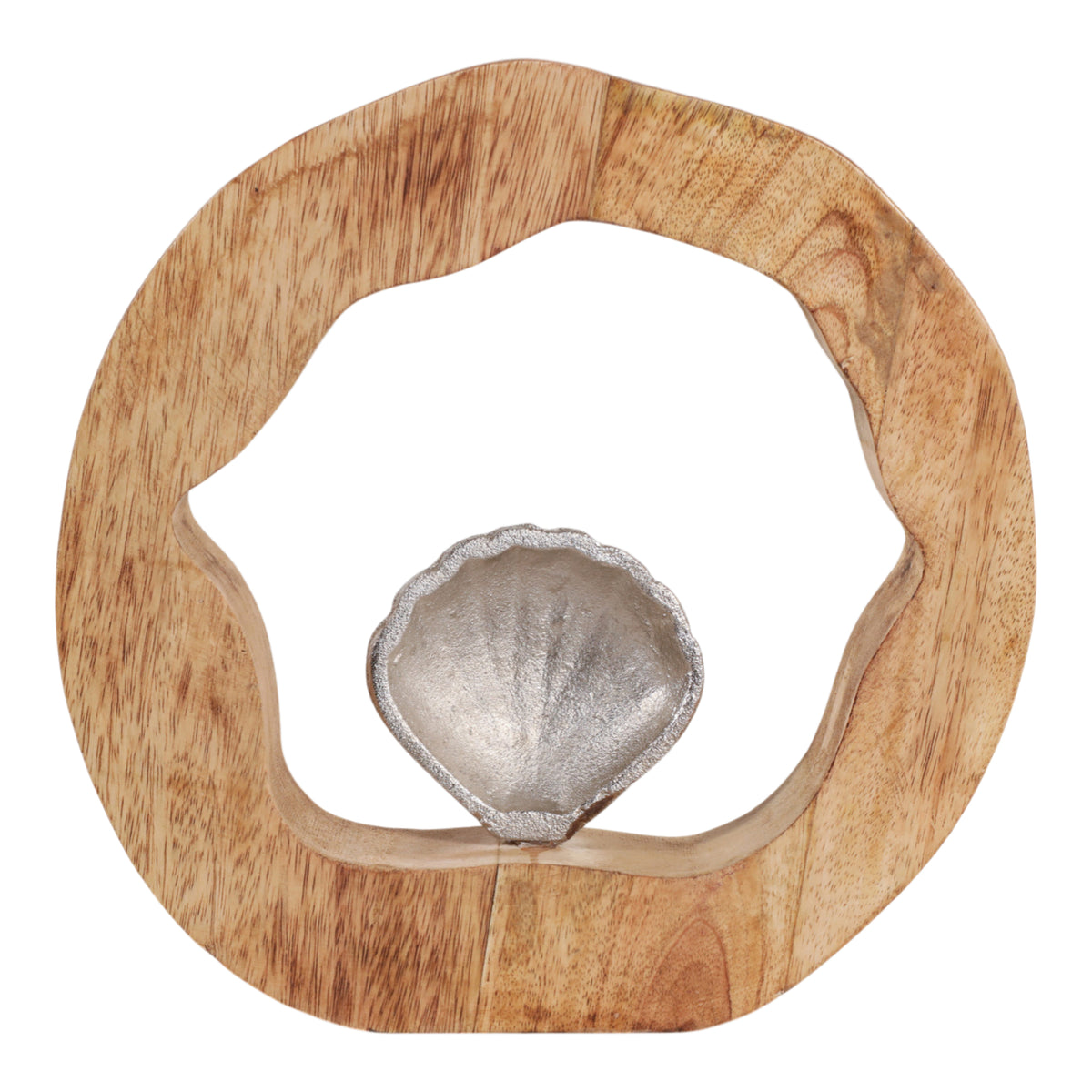 Brysondale Brown Seashell in Round Decor