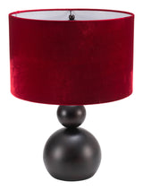 Shobu Red Table Lamp