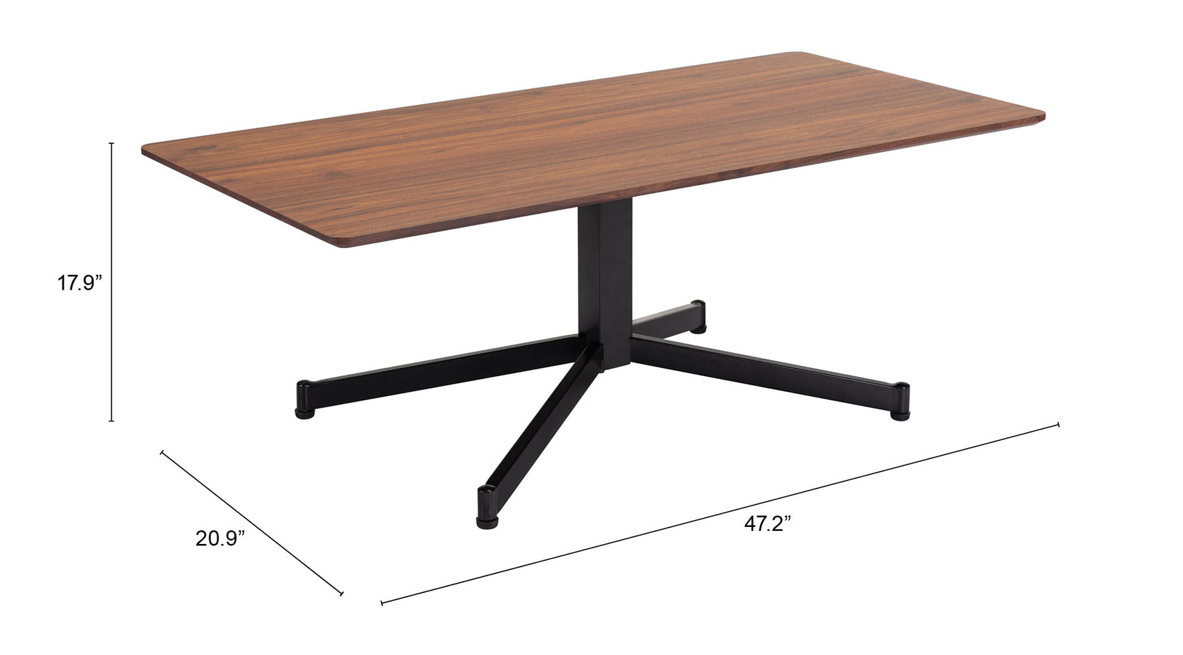 Mazzy Brown Coffee Table